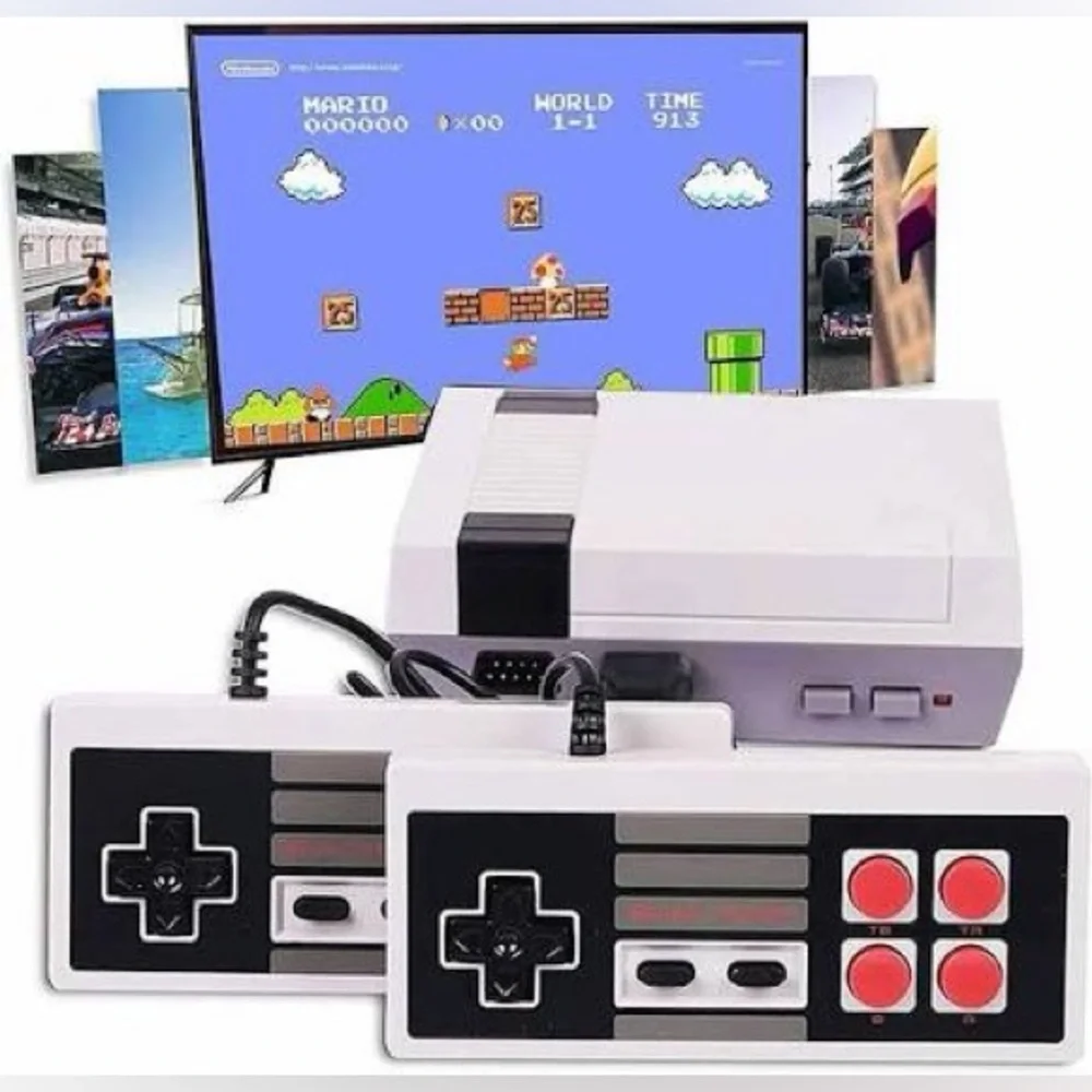 Mini Game Anniversary Edition Entertainment System - Black and Gray